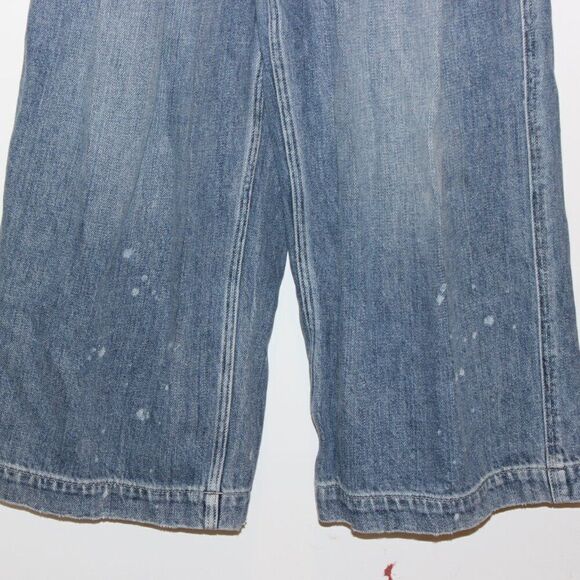 Free People We the Free Women's East Coast Wide Leg Trouser Jeans Blue Size 26 - Picture 5 of 12